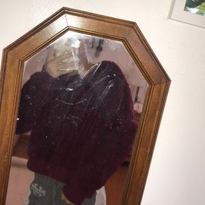 The softest cropped sweater from forever21